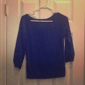 Royal blue sweater
